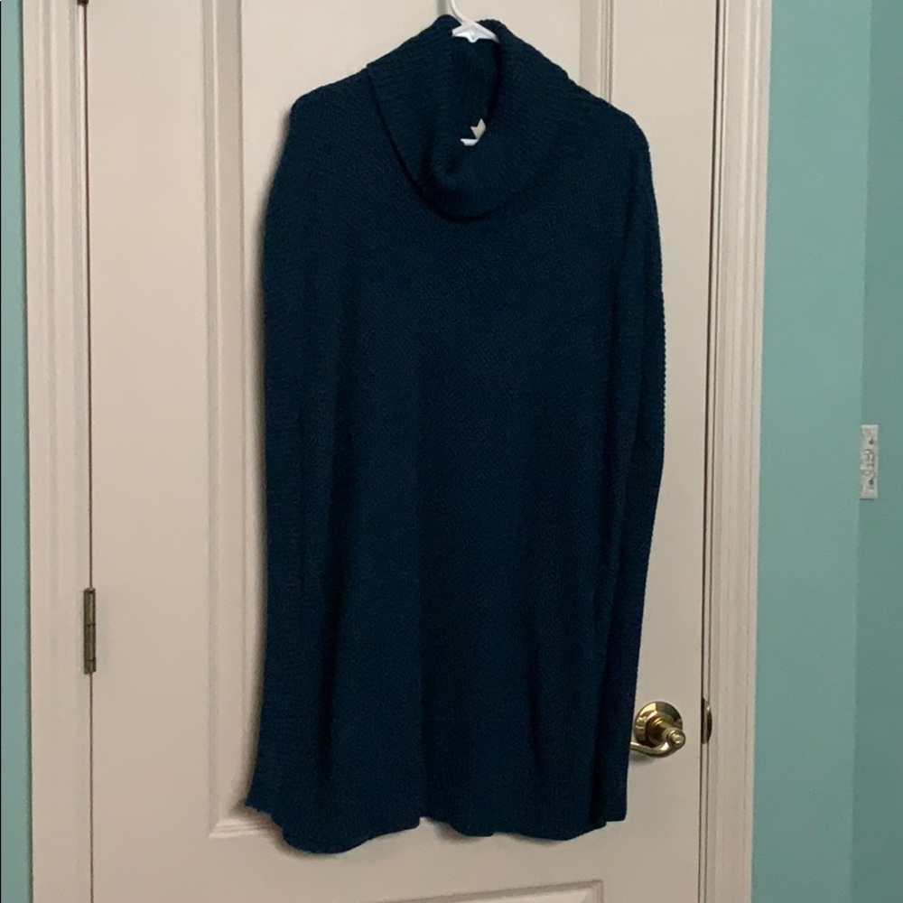 Navy poncho style Matilda Jane Sweater